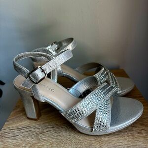 Heels Silver 7.5